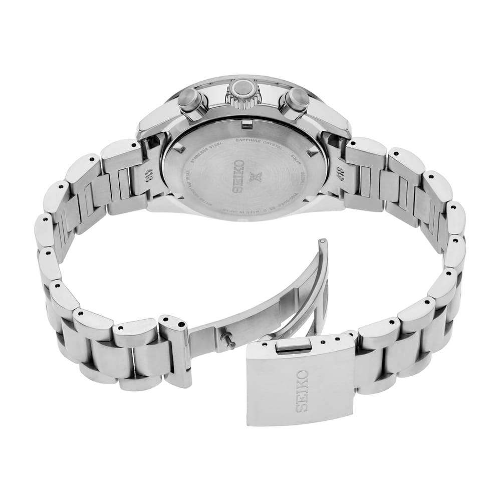 Seiko Prospex Speedtimer Solar Watch HBJ004 - Men's 41mm Stainless Steel