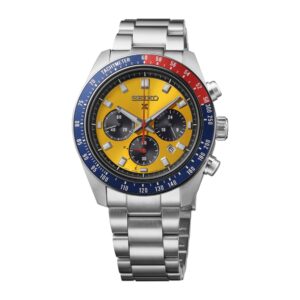 Seiko Prospex Speedtimer Solar Watch HBJ004 - Men's 41mm Stainless Steel