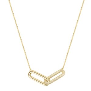 Rosato Bianca .925 Silver Short Necklace - 15 Inches with 2" Extender