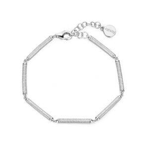 Rosato Bianca .925 Sterling Silver Soft Bracelet - 8 Inches w/ Extenders