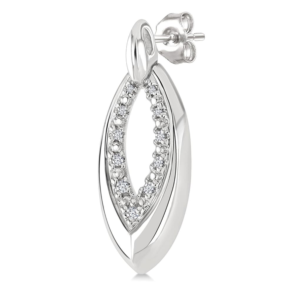 ASHI Women's Diamond Fashion Earrings in .925 Silver