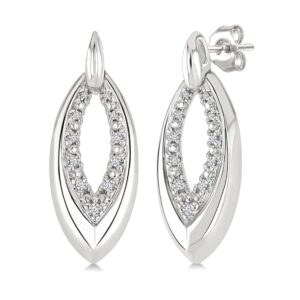 ASHI Women's Diamond Fashion Earrings in .925 Silver