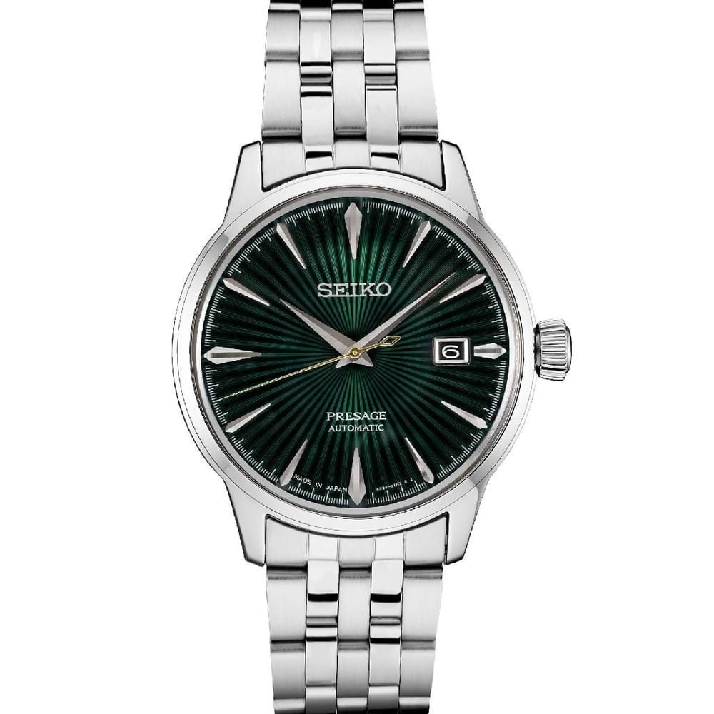Seiko Presage SS Auto Green Dail