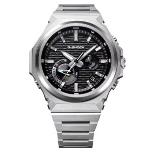 Analog Stainless-Steel Watch with Black Dial GSTB1000D-1A